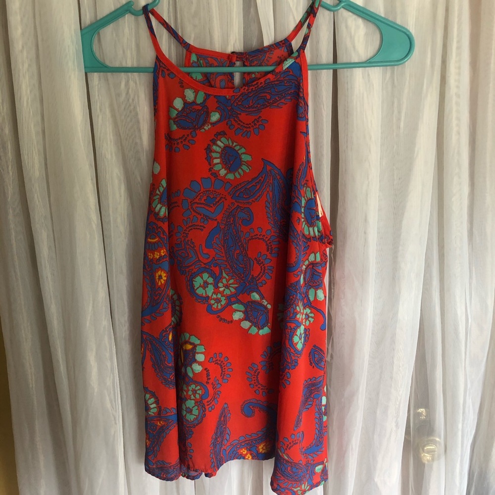 Everly floral printed fashion top